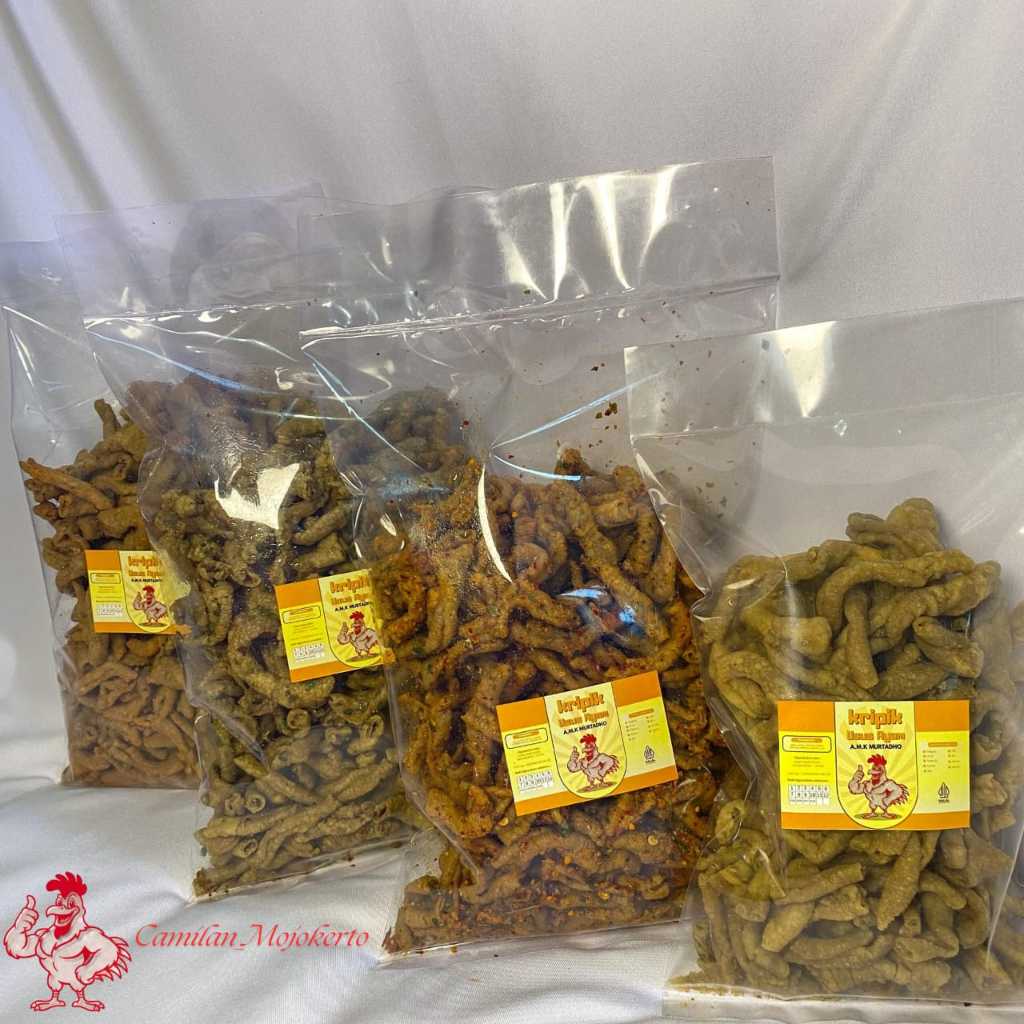 

[PREMIUM] Kripik Usus Ayam Daun Jeruk Pedas Lezat Murah 500 gram / 1 Kilogram Viral Jajanan Kekinian Tanpa Bahan Pengawet Terbaru Laris