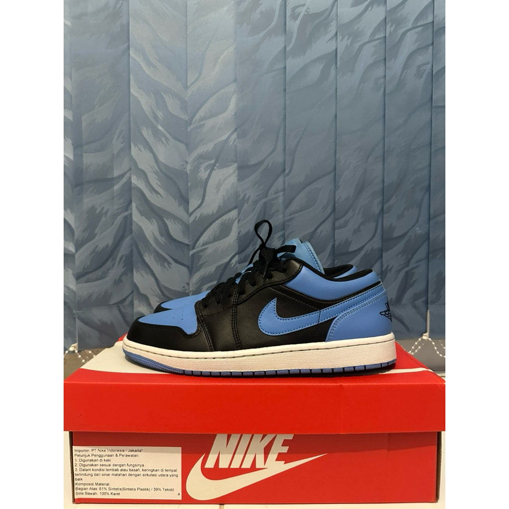 Air Jordan 1 Low University Blue Black