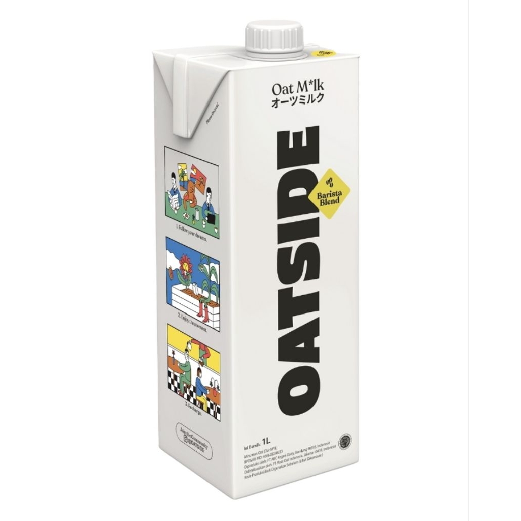 

Oatside Barista Blend 1 Liter