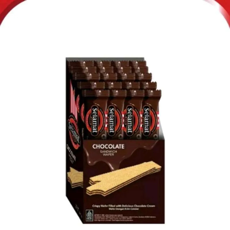 

SELAMAT WAFER CHOCOLATE PCK 20/12g