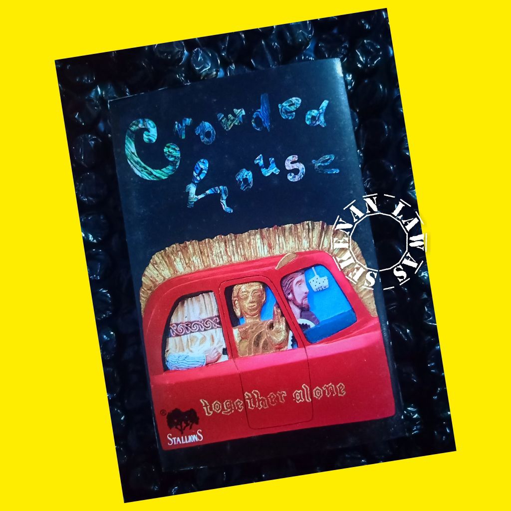 Kaset Crowded House - Together Alone / Press Arab (Mulus)