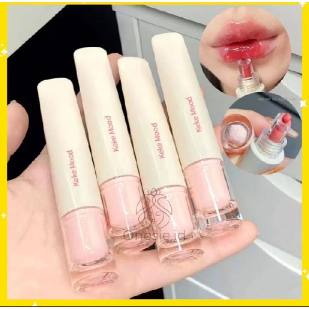 KEKEMOOD Mirror Water Lip Gloss Glass Water Lip Jelly