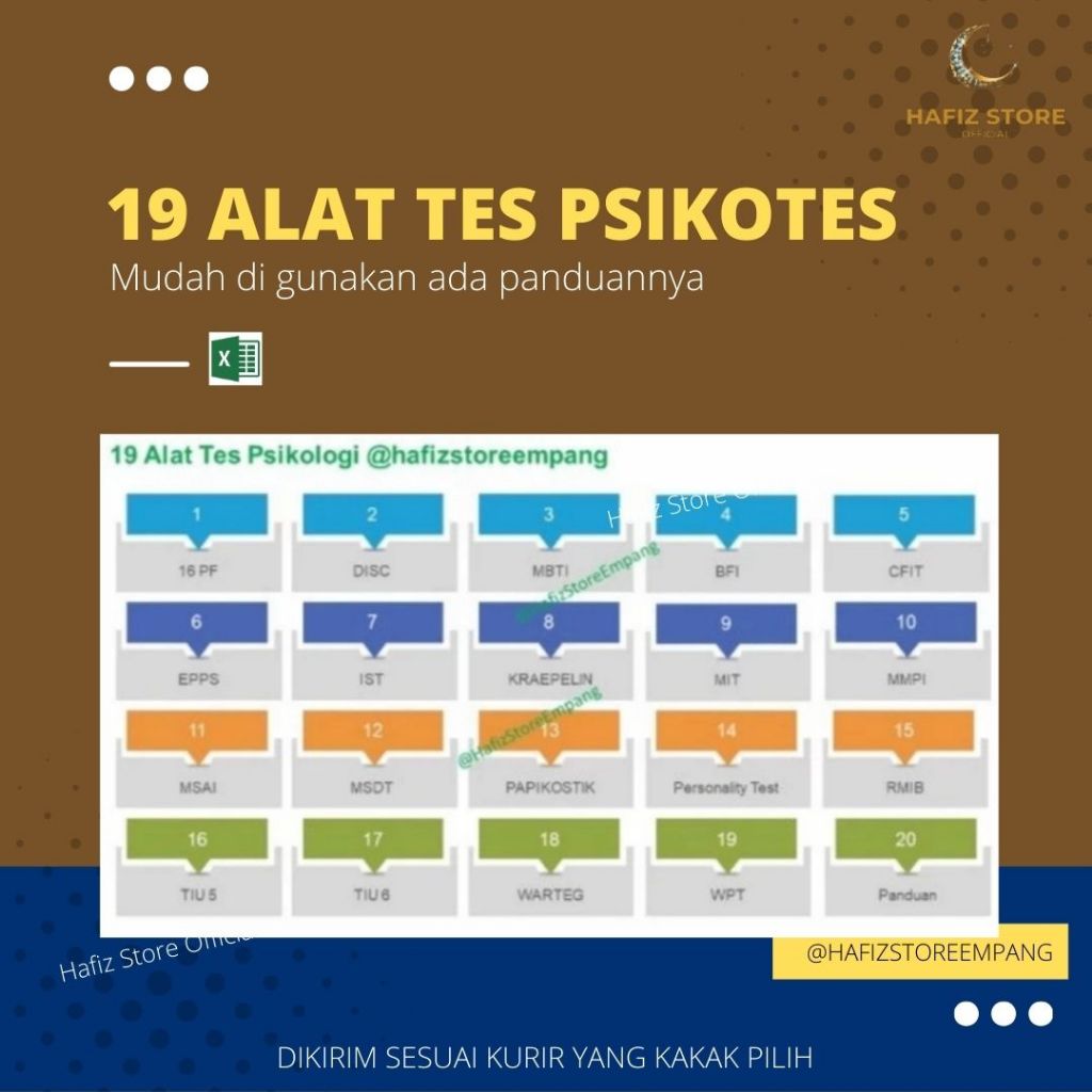 Psikotes 19 Alat Tes HRD