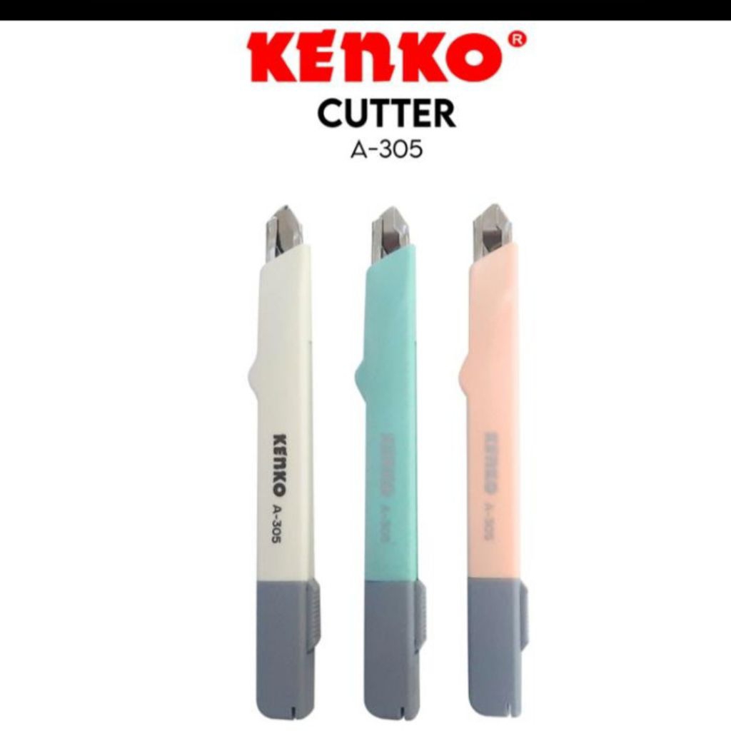 

Cutter Kenko A-305 Autolock Random Tidak Bisa Pilih Warna