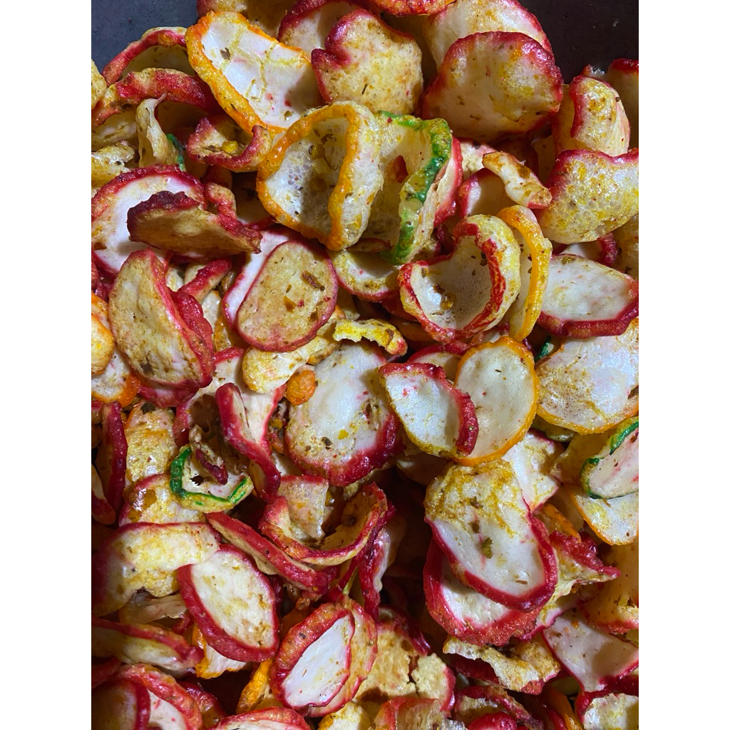 

krupuk Seblak Kencur cemilan gurih