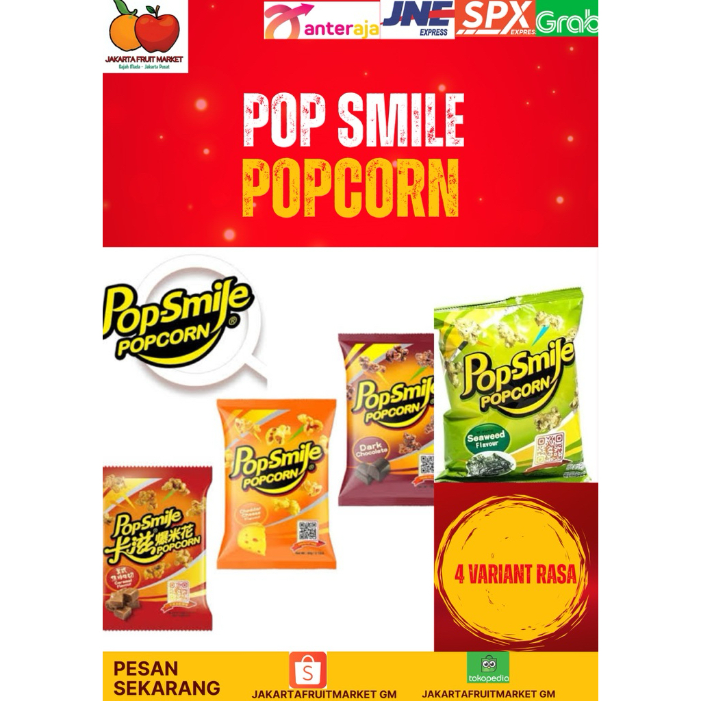 

Pop smile popcorn 45g