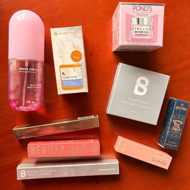 BNIB Makeup & Skincare [Somethinc, ESQA, Rose All Day, Instaperfect, Buttonscarves Beauty, Grace and