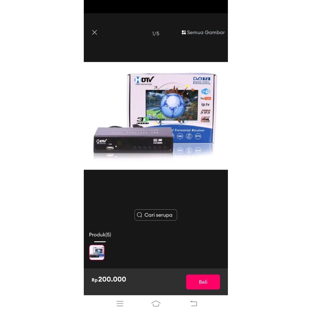 SET TOP BOX HDTV STB TV DIGITAL