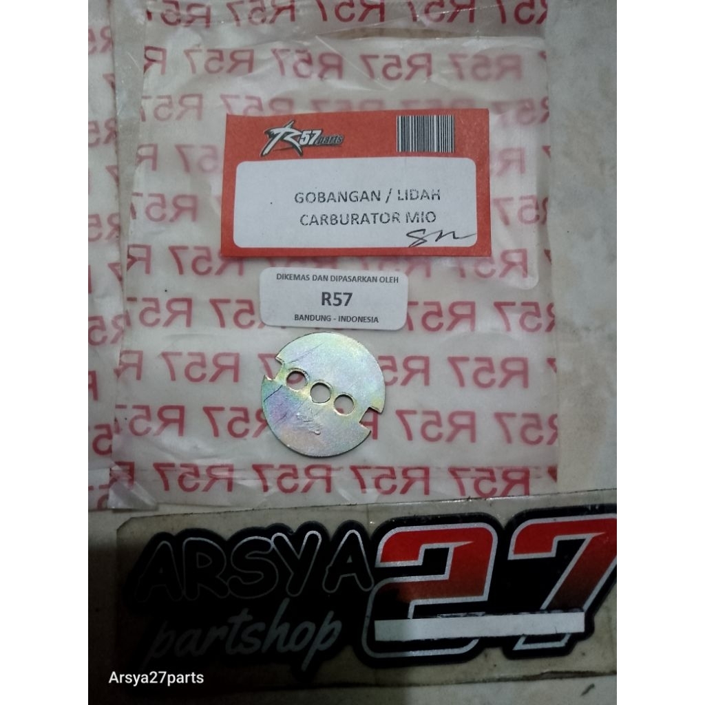 coin/koin karbu kuningan mio, mio soul, fino karbu, mio sporty R57 high quality