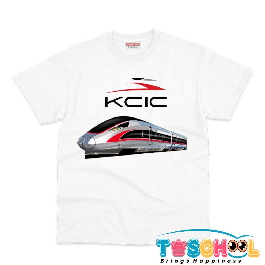 BAJU ANAK KAOS ANAK KAI KERETA API INDONESIA KERETA CEPAT KCIC