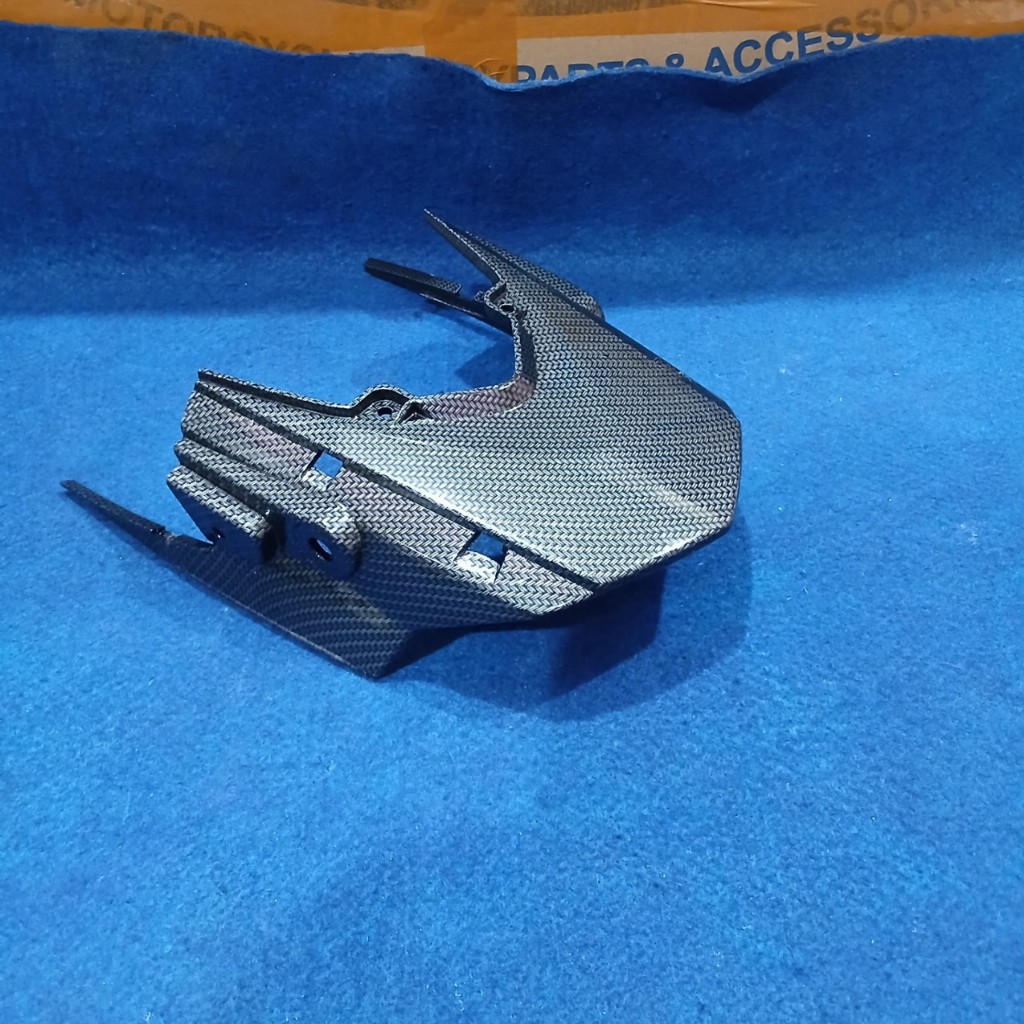 COVERTAIL SAMBUNGAN BODY ATAS KAWASAKI NINJA RR NEW KARBON HITAM