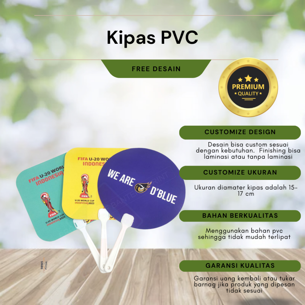 

Kipas PVC Custom: Ademkan Badan, Iklankan Brandmu!