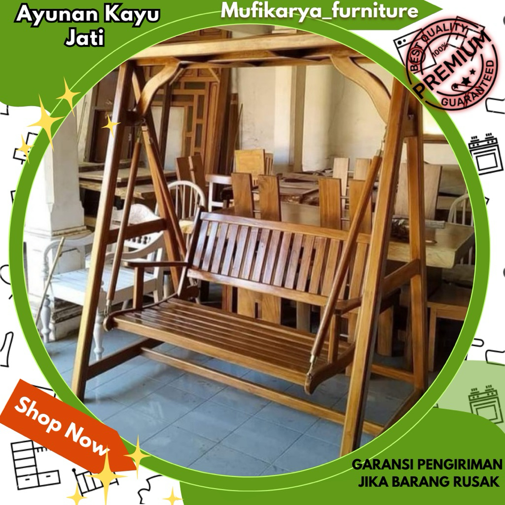 Ayunan/ Ayunan Kayu/ Ayunan/ Bandulan