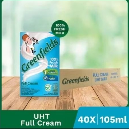 

Susu UHT Greenfield 105ml isi 40 | Fullcream | Coklat | Strawberry