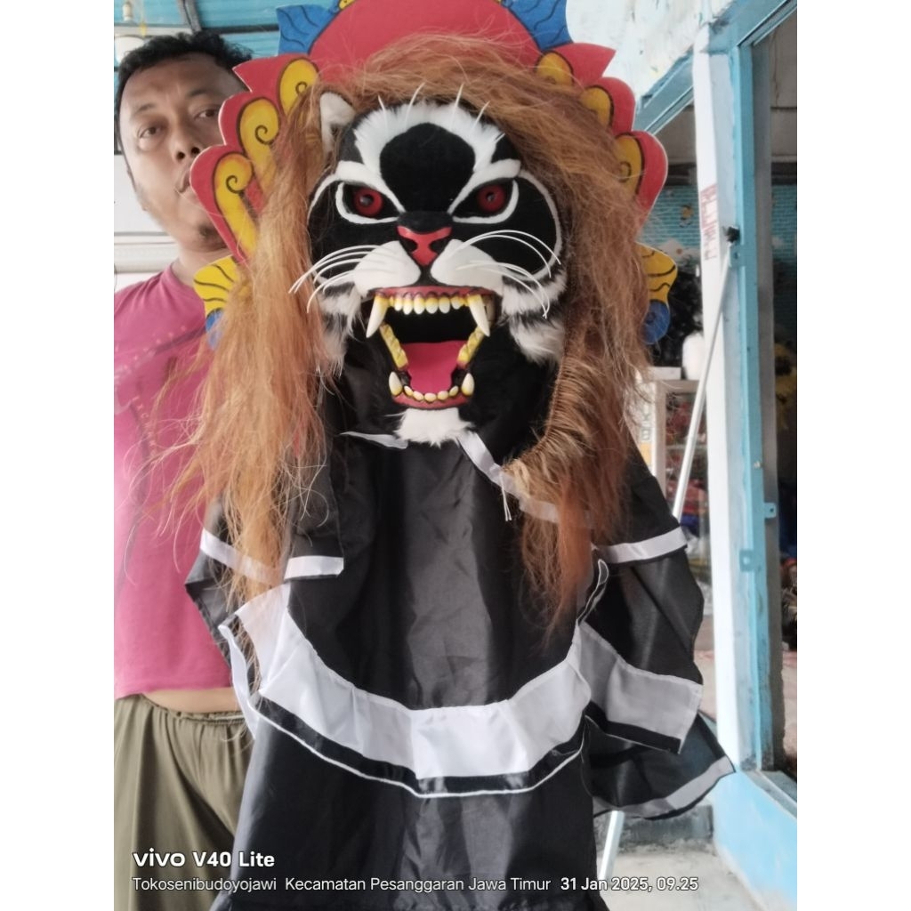 barongan kucingan bahan njalen uk dewasa