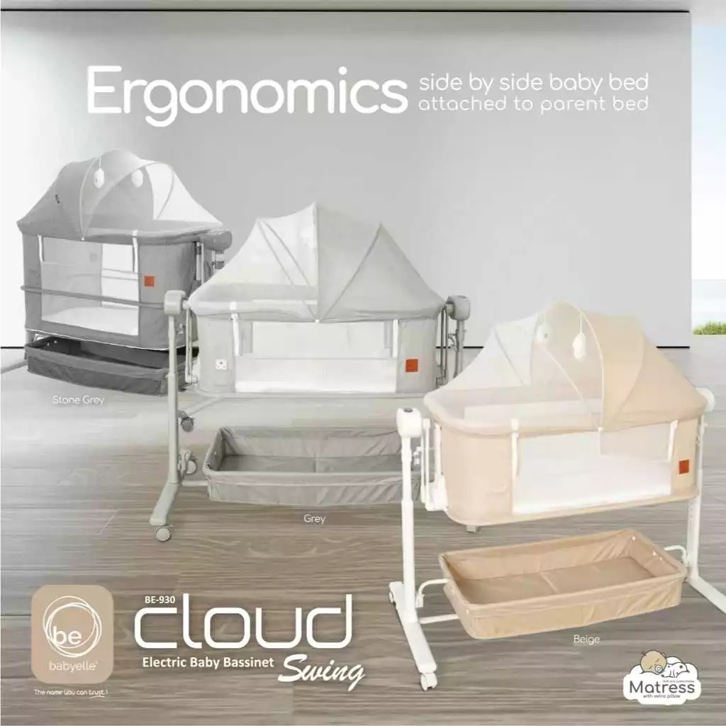 Babyelle Baby Bed Cloud Swing BE-930
