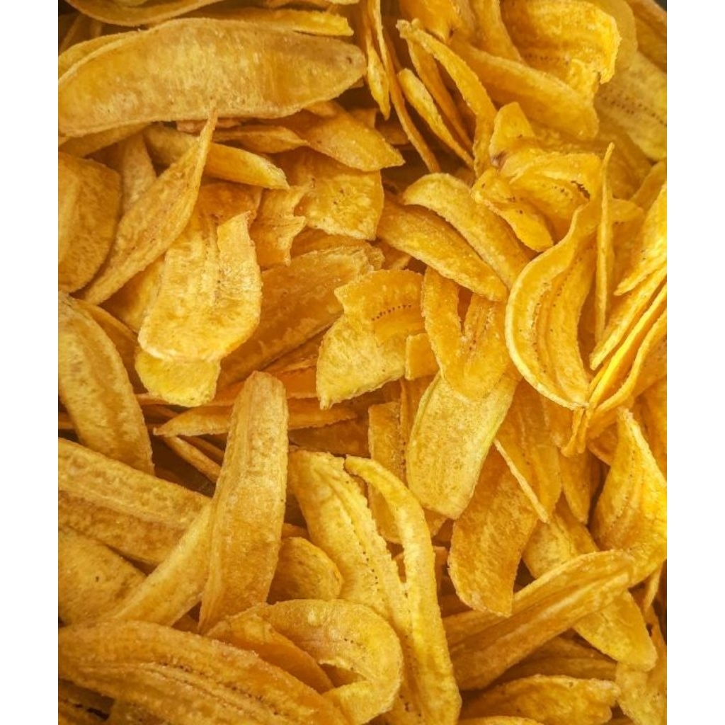 

Keripik Pisang 250gr gurih tipis renyah enak original termurah