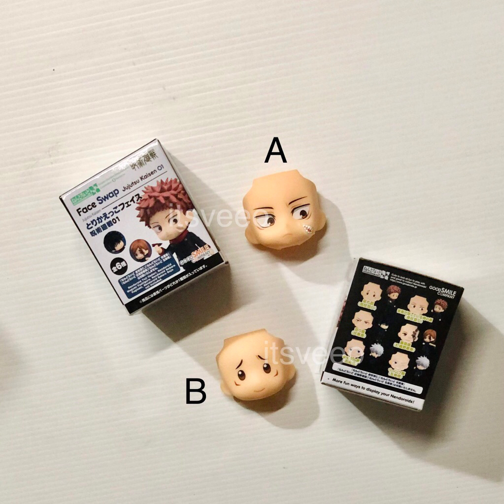[ORIGINAL] Nendoroid Jujutsu Kaisen Face Swap - Yuuji Itadori