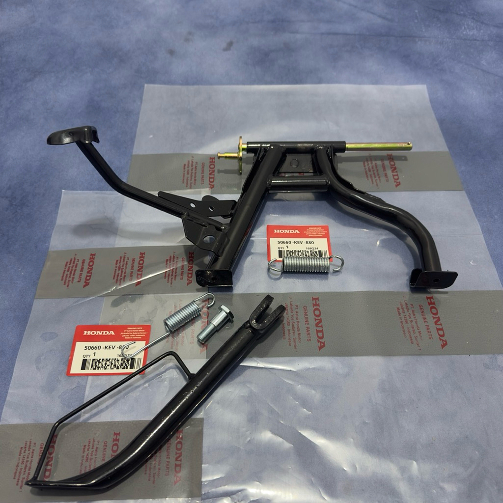 STANDAR SAMPING TENGAH KOMPLIT BEAT FI  VARIO 110 ESP FI SCOOPY FI STANDAR PLUS PER STANDAR