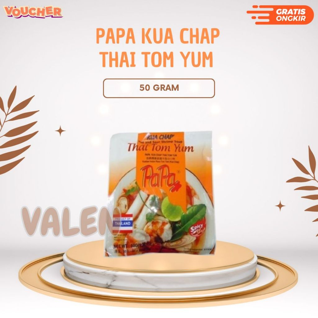 

Makanan Import Thailand- PAPA Kua Chap Thai Tom Yum