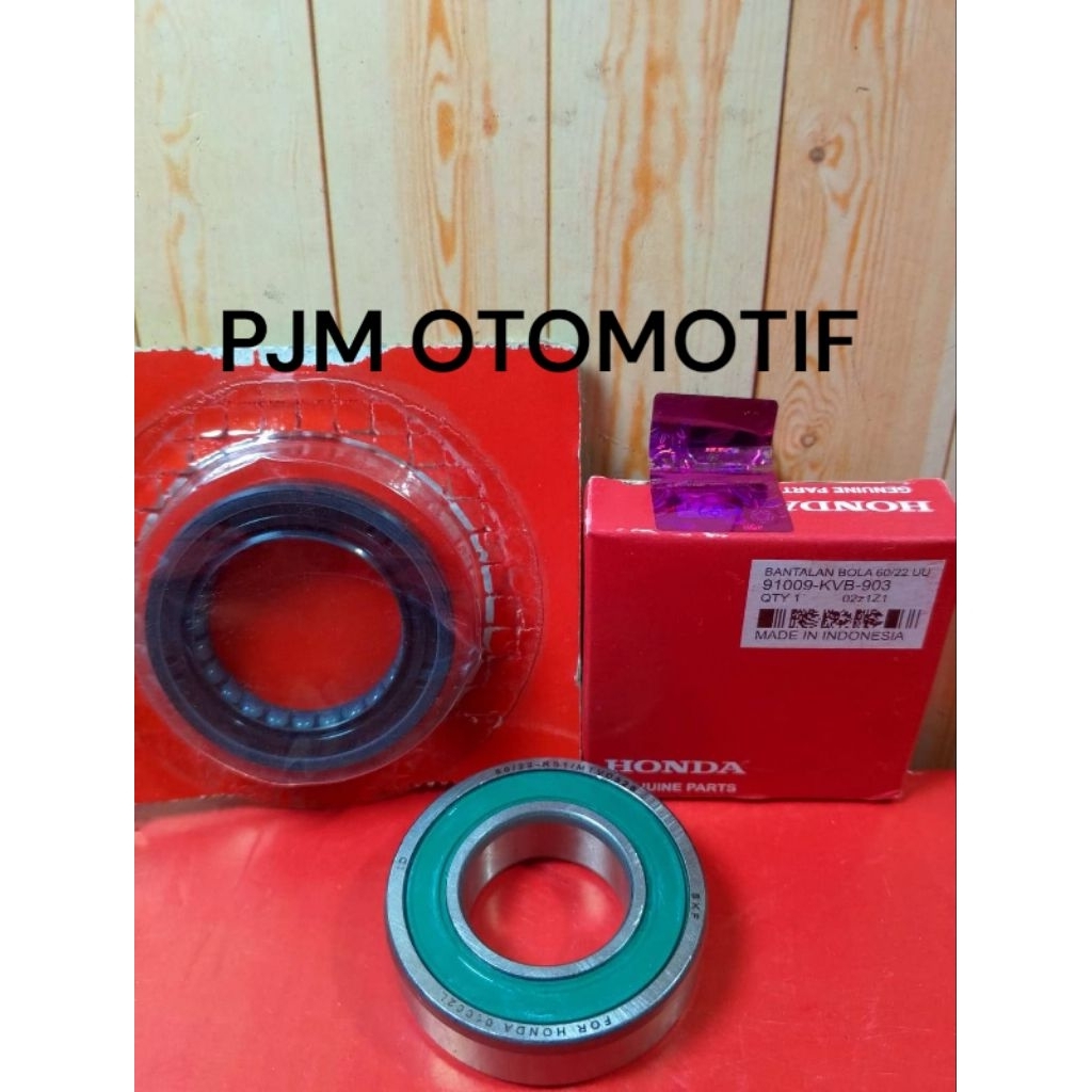 ￼PAKET LAHAR RODA BELAKANG 60/22 DAN SEAL AS RODA BELAKANG HONDA BEAT CARBU VARIO 110 FI (PJM OTOMOT
