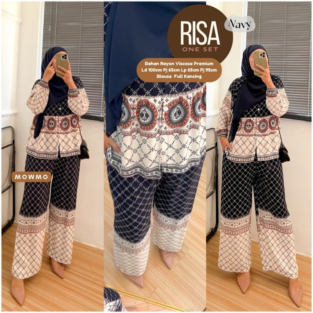 MOCA Risa Liabi Set Setcel Oneset MWM MRS Meong Solo