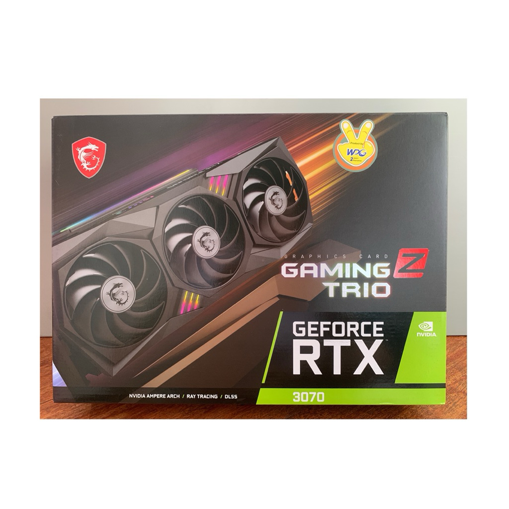MSI GEFORCE RTX 3070 GAMING Z TRIO - NON LHR