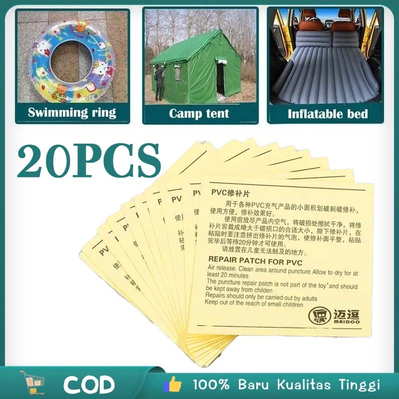 Isi20 Lem Ban Renang Bocor Repair Patch Lem Kolam Lem Kolam Renang