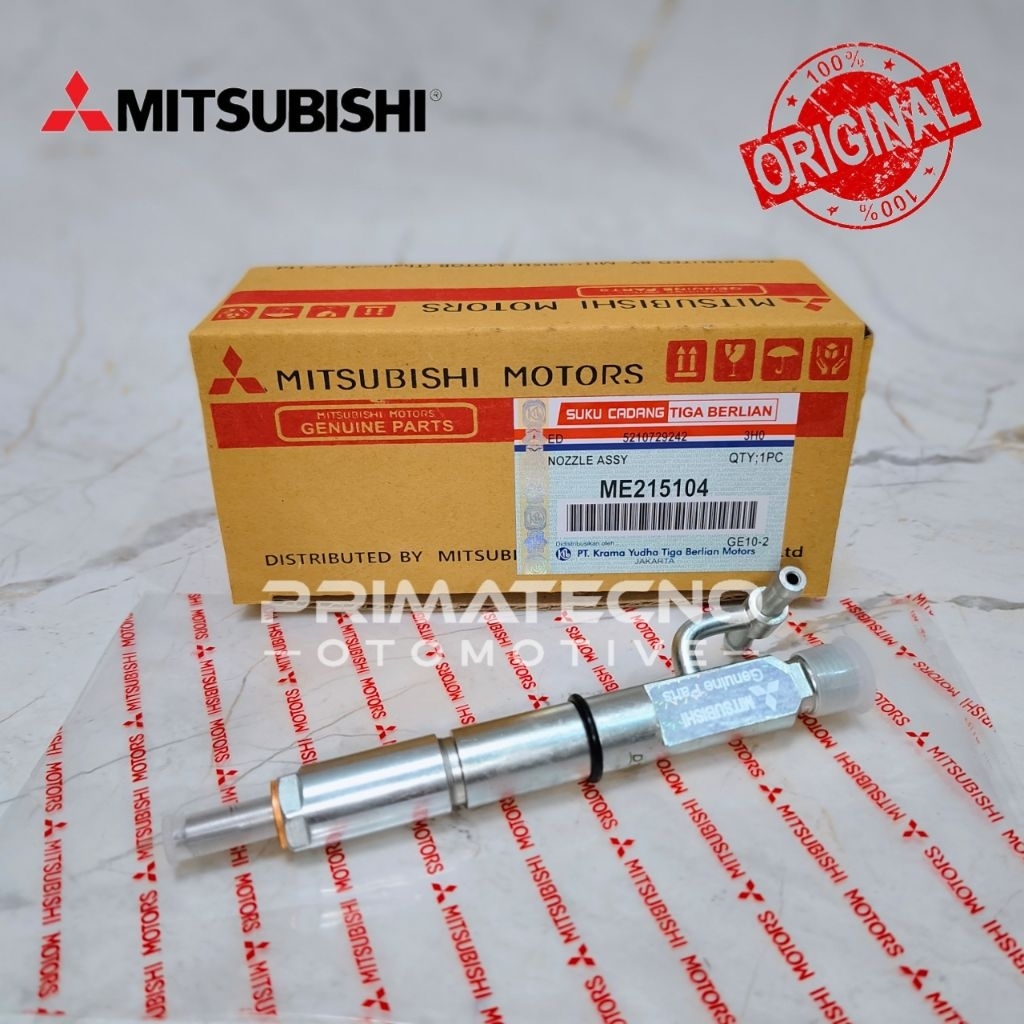INJEKTOR ASSY NOZZLE ASSY MITSUBISHI PS125 CANTER TURBO PS125 CANTER MERK MITSUBISHI ORIGINAL