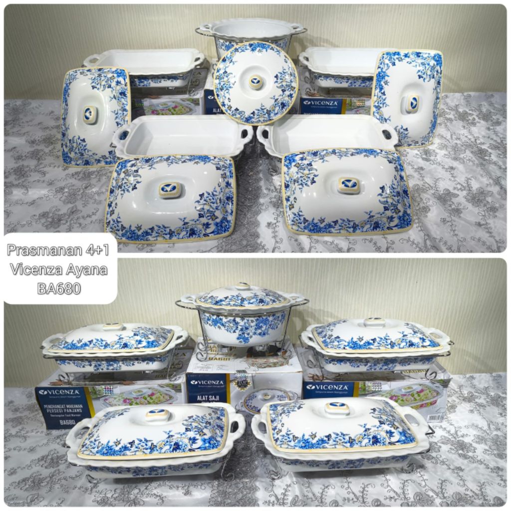 Prasmanan Vicenza 4+1 Motif Ayana/Magnolia