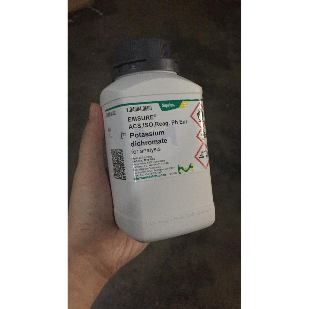 Kalium Dikromat / Potassium Dichromate / K2Cr2O7 500 Gram