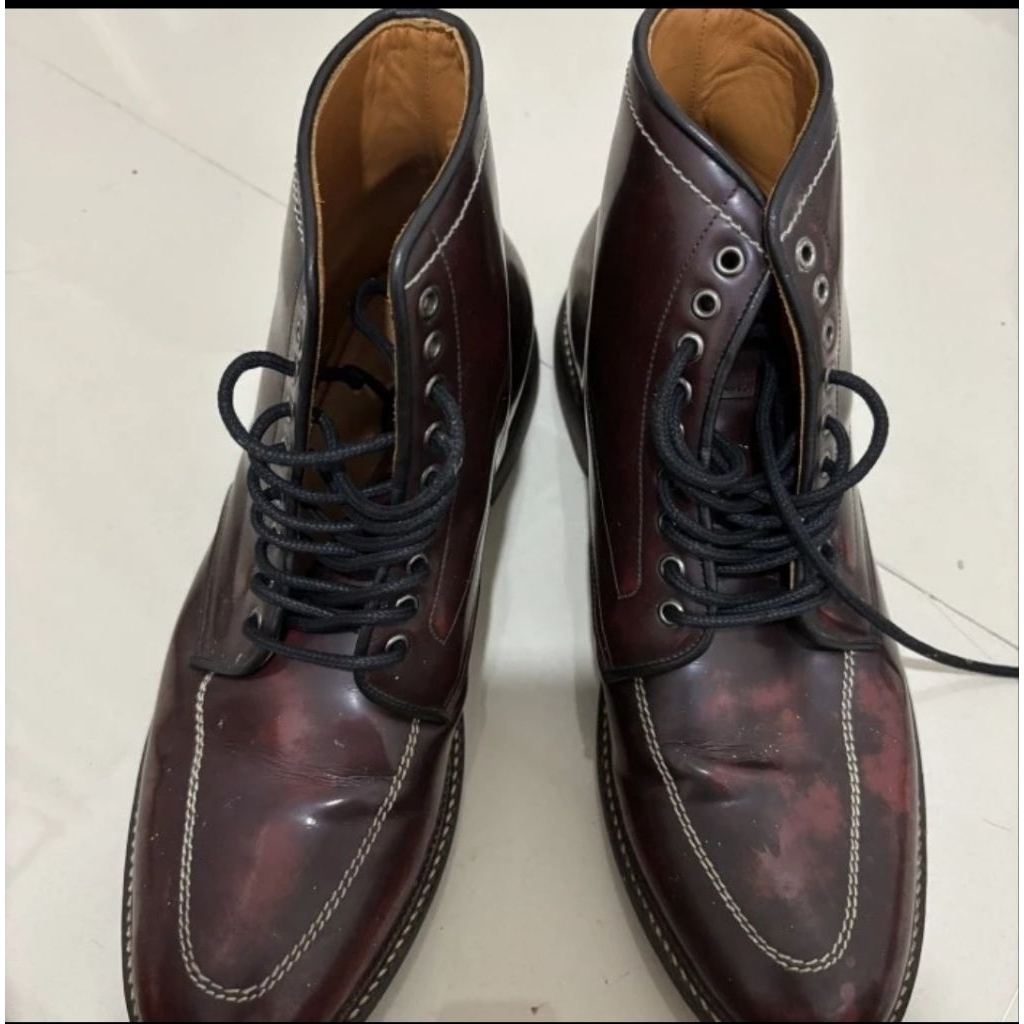 Koku Footwear James Maroon Size 43 Bekas | Pedro Piede Leather Reven Leather