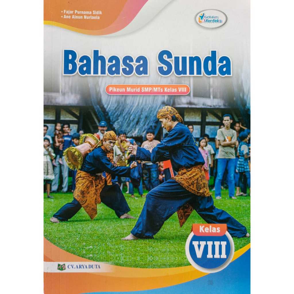 Buku Paket Bahasa Sunda Kelas 8 SMP Penerbit CV. Arya Duta