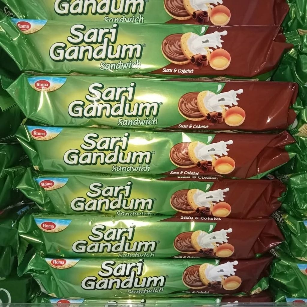 

sari gandum biskuit coklat
