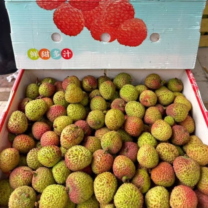 

LYCHEE Leci Buah Segar IMPORT Leci madu HIJAU MERAH