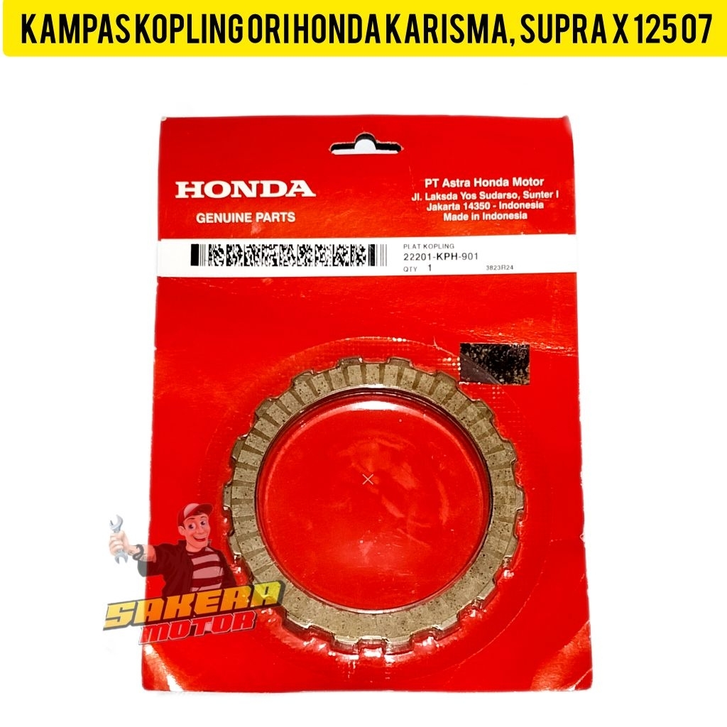 Kampas kopling karisma, supra x 125/Kampas kopling ORI karisma/kampas kopling ori Supra x 125/kampas