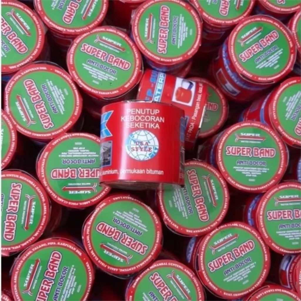 Sealtape Lem Lakban Superband Anti Bocor Seng Genteng Panjang 1meter Lebar 5cm