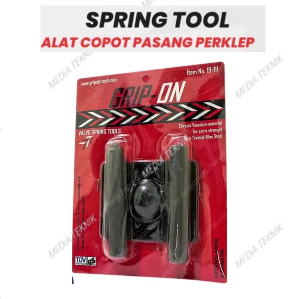 GRIP-ON Alat Buka Pasang Pin Per Klep Motor Kunci Grip On Valve Spring Tools