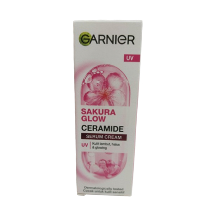 GARNIER Sakura Glow Ceramide Serum Cream UV