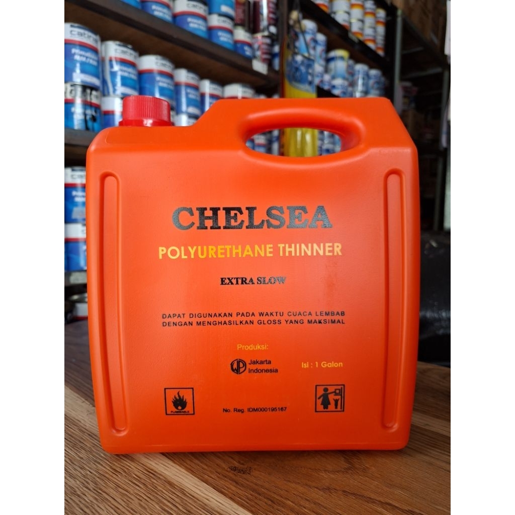 thiner chelsea celsi polyurethane PU extra slow galon