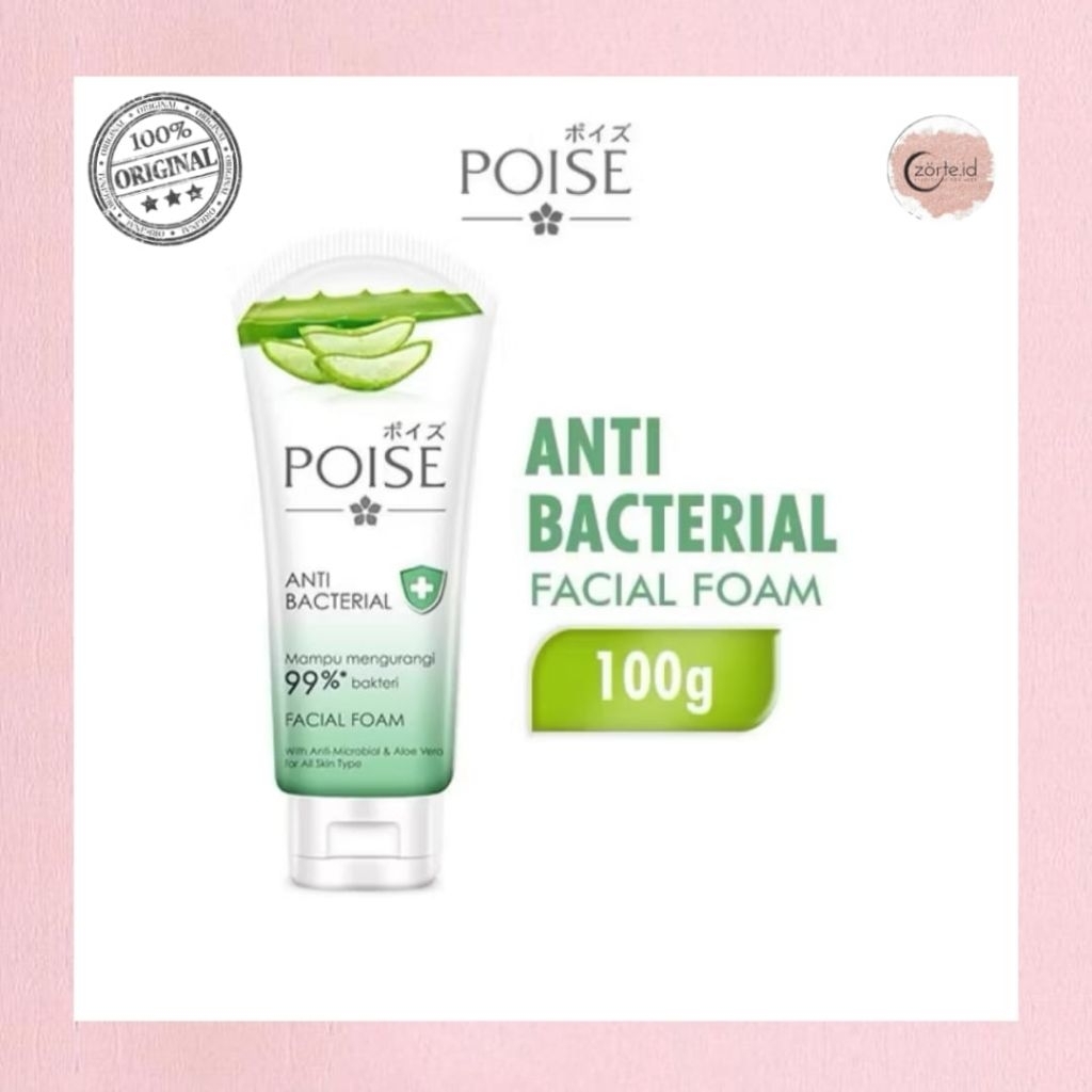 [ POISE ] Anti Bacterial Facial Foam