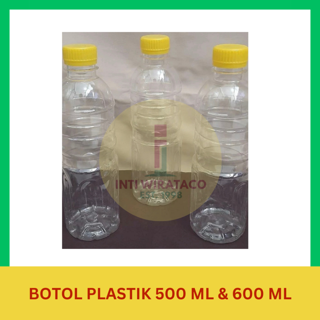 Botol Plastik 500 ml - 600ml / Botol Jus Minuman