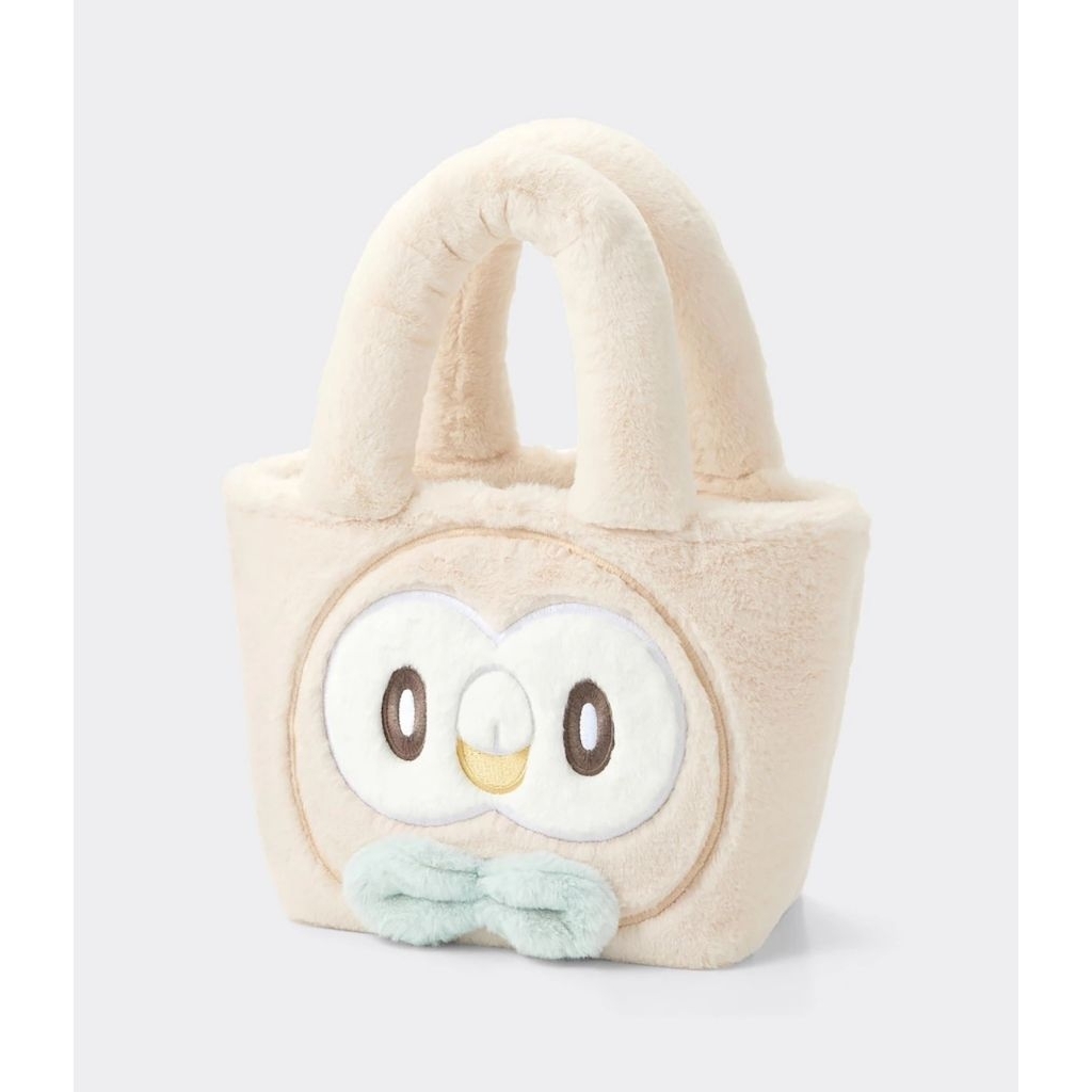 original brand Nintendo Tas Tabgan Bahan Bulu Rowlet mokuro karakter pokemon