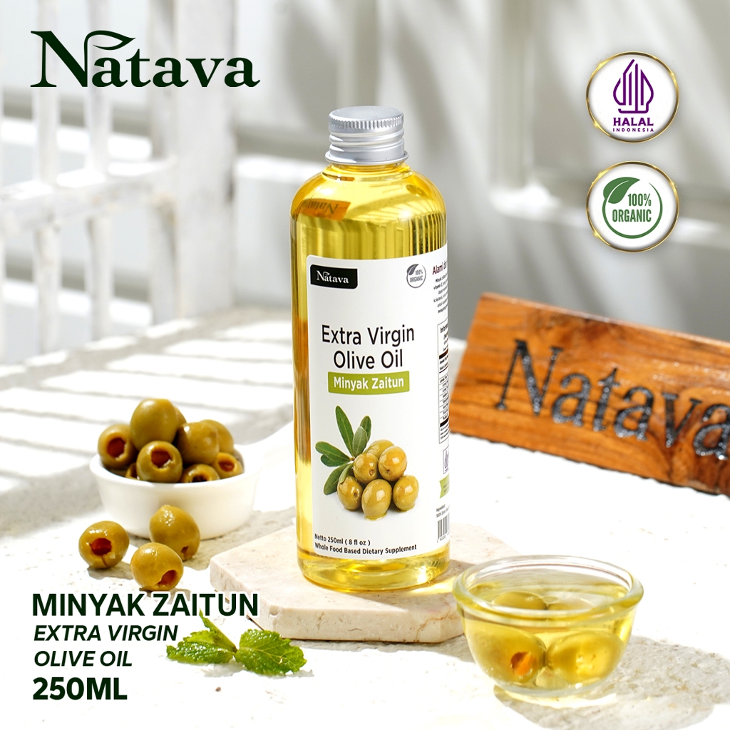 

Natava Extra Virgin Olive Oil 250ML Organik 100% Minyak Zaitun Murni