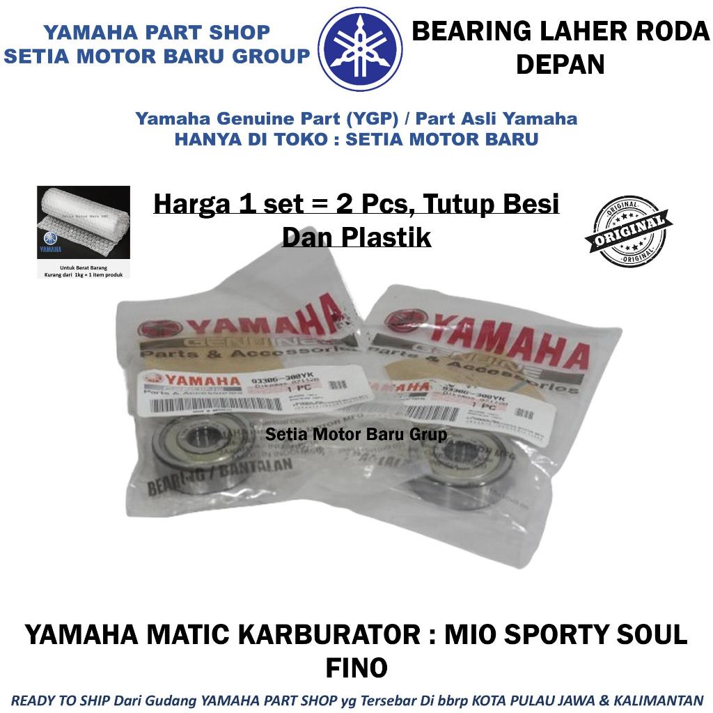 Laher Bearing Bering Roda Depan Mio Sporty Soul Karburator Asli Original Yamaha