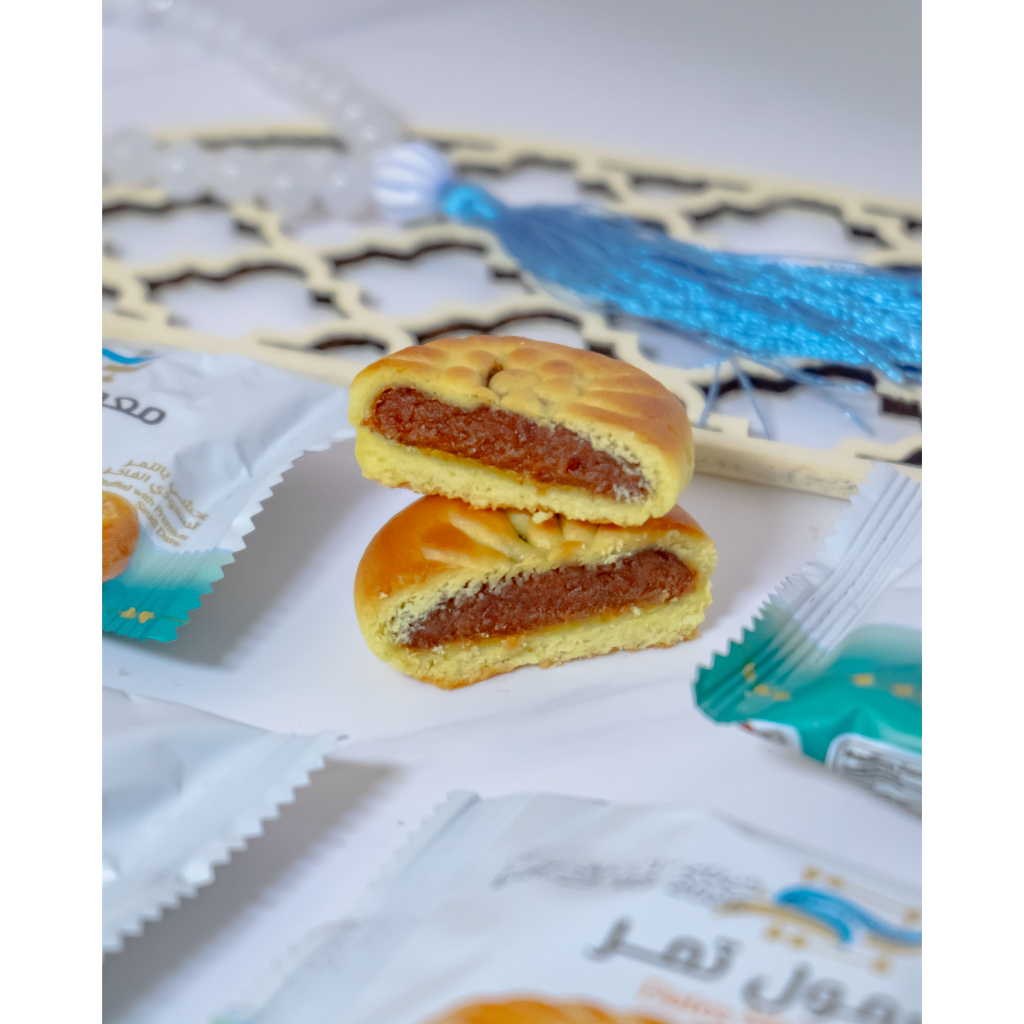 Nyimas_Pawom Biskuit Arab - Maamoul Dates - Kue Kurma - Oleh-Oleh Haji/Umroh - Snack Sehat Premium