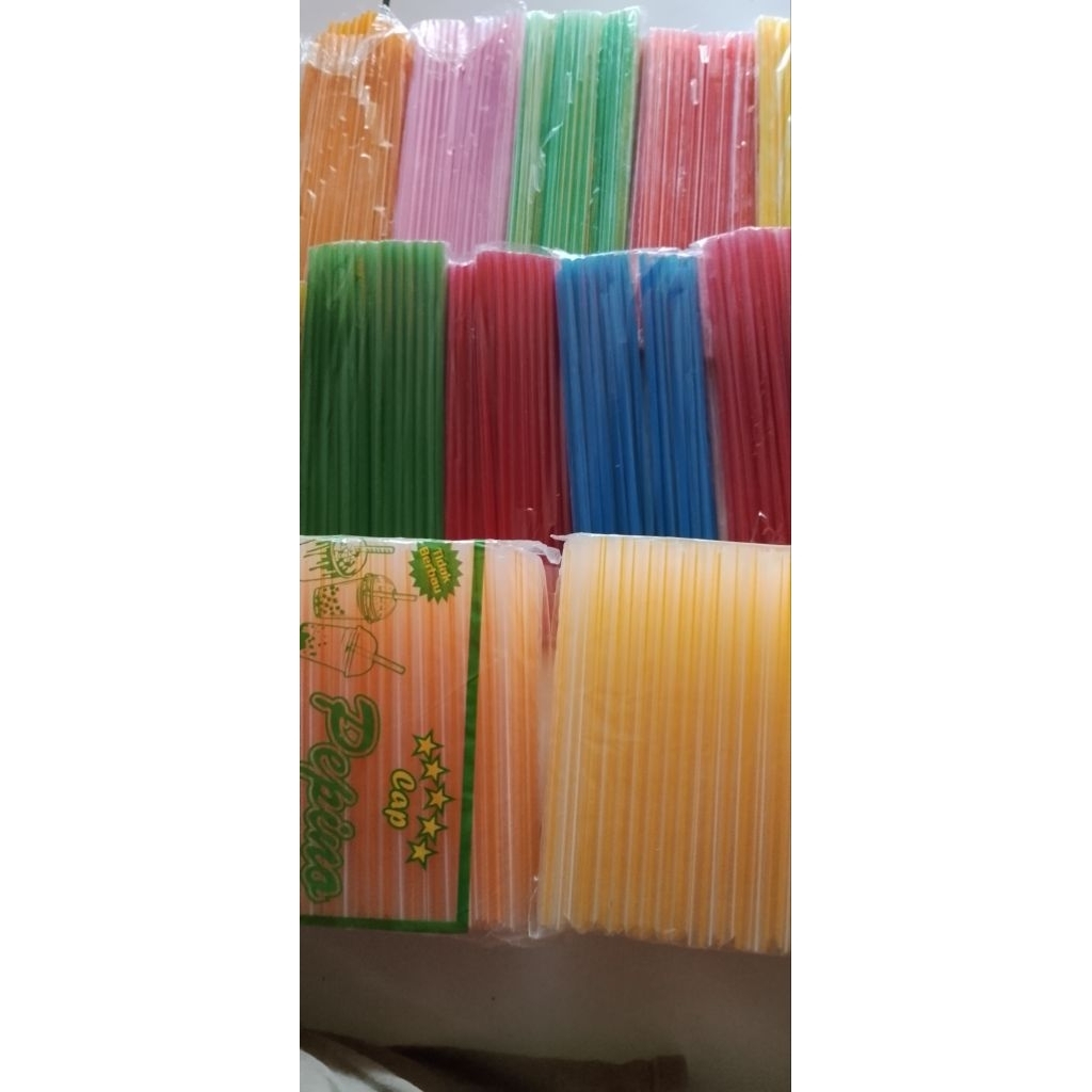 sedotan es sedotan boba sedotan es teh sedotan warna stabilo