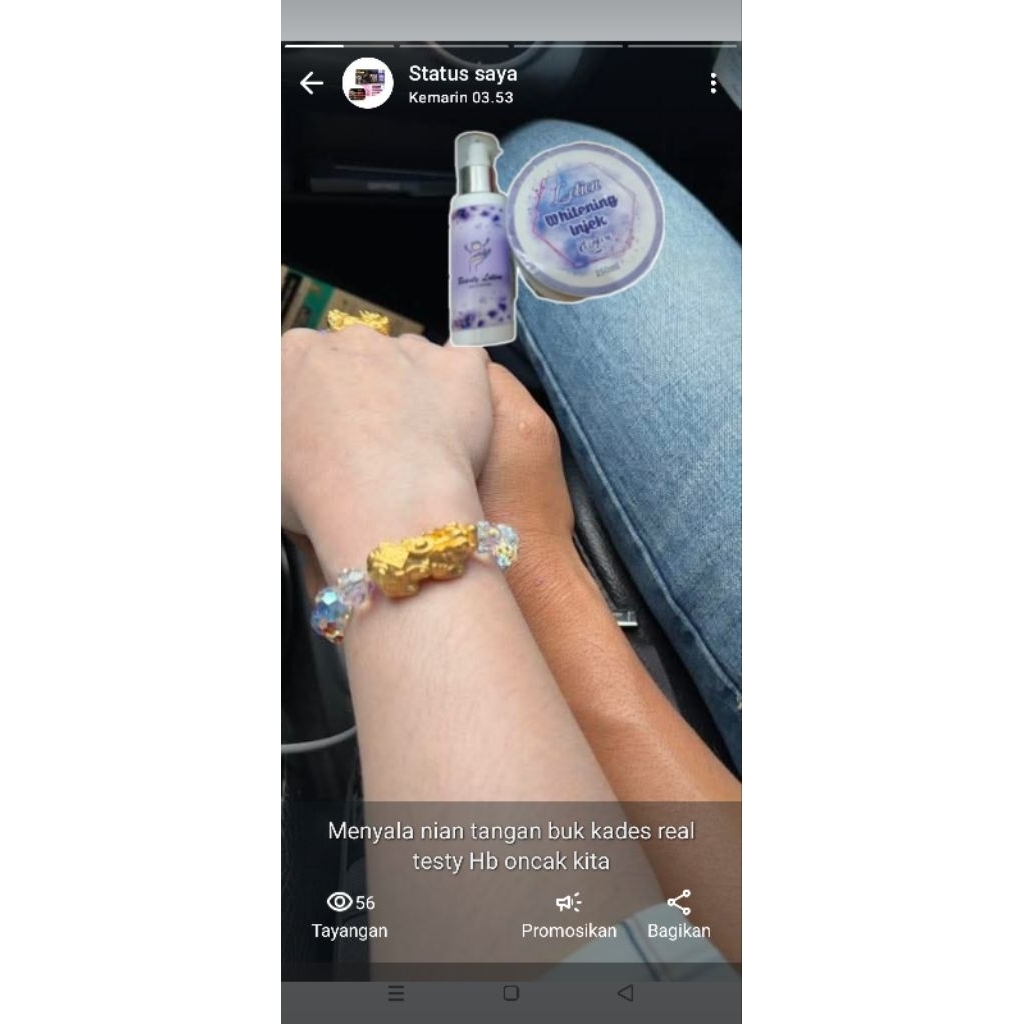 handbody siang malam paket cepat memutihkan