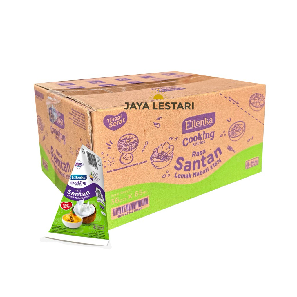 

(Karton) Ellenka Santan Karton (Isi 36Pcs/Karton) (36x65ml)