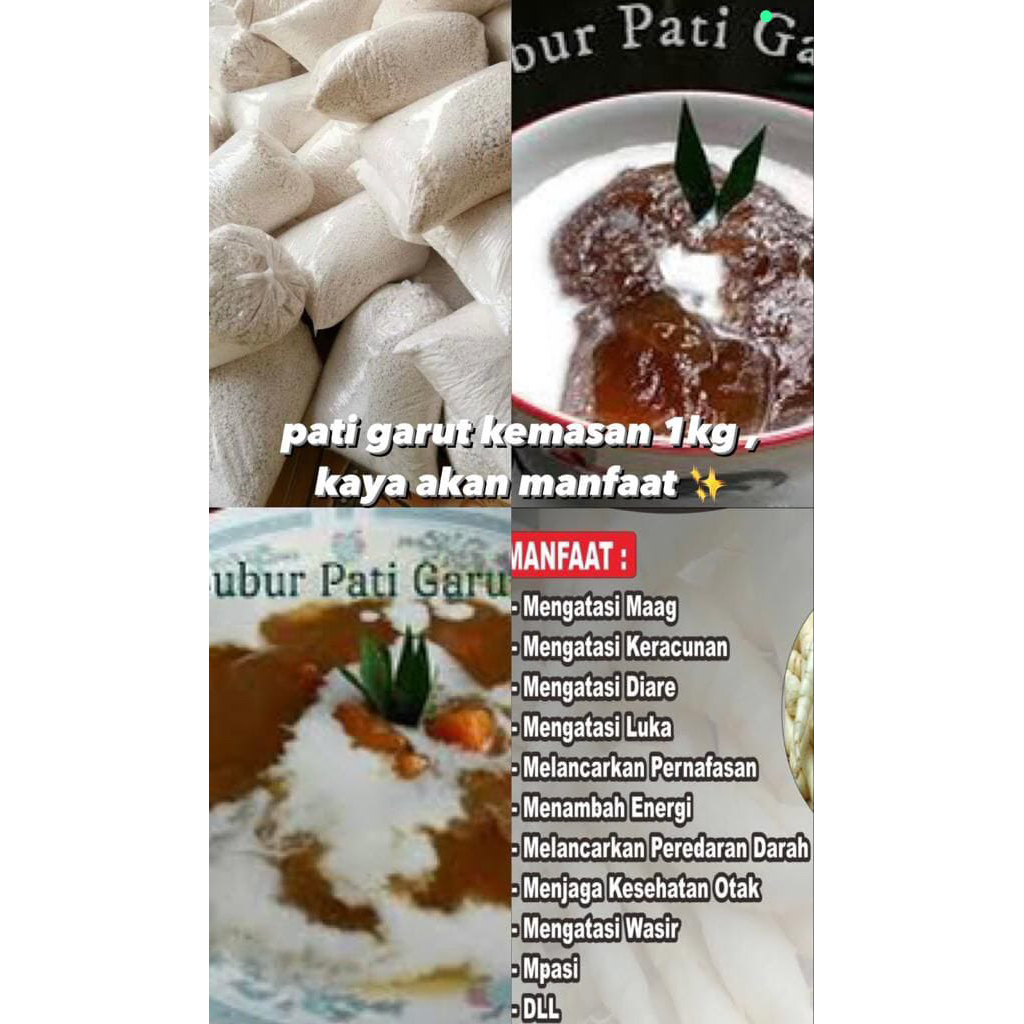 

TEPUNG PATI GARUT
